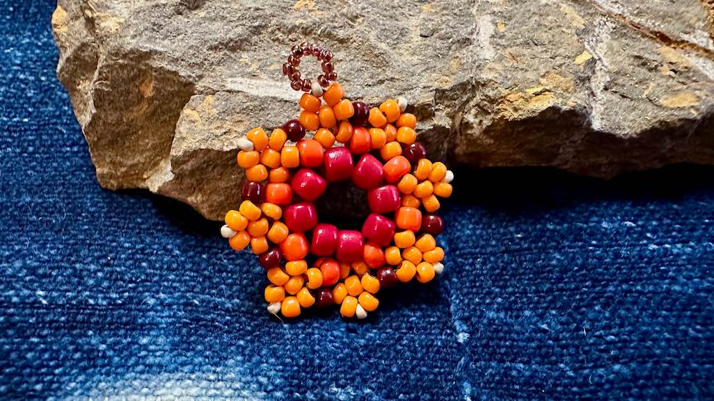 Beaded Mandala Pendant