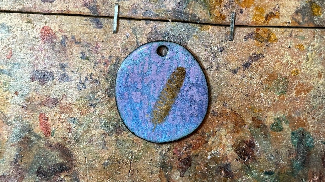 Allegory Gallery Enamel Pendant