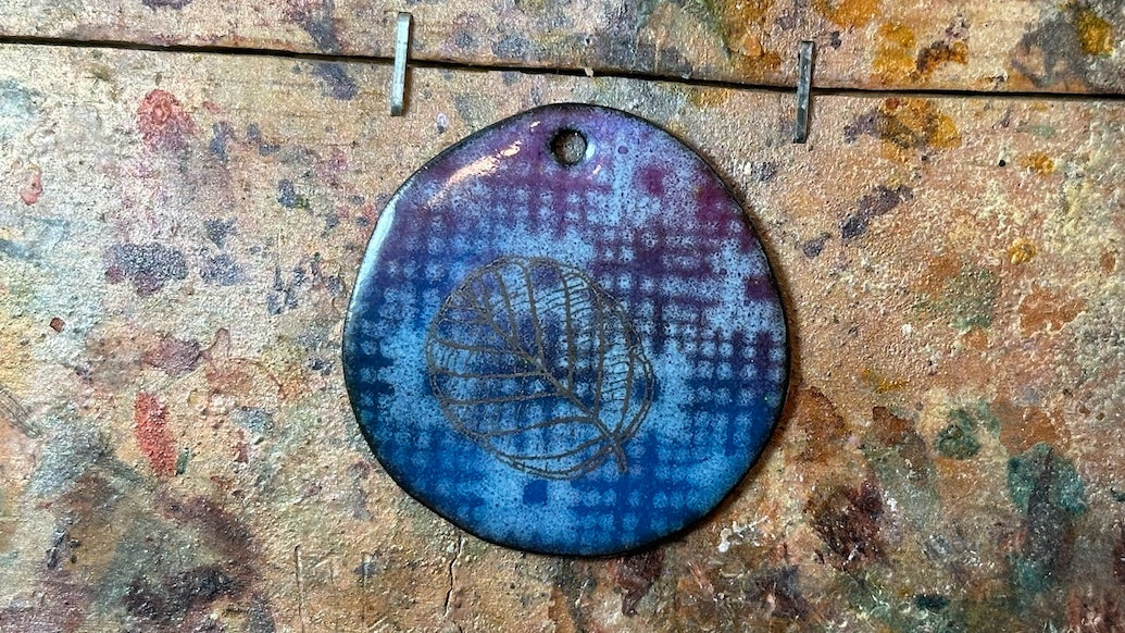 Allegory Gallery Enamel Pendant