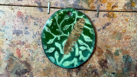 Allegory Gallery Enamel Pendant