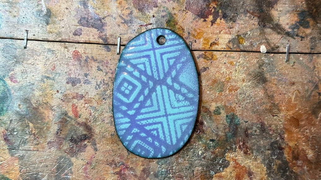 Allegory Gallery Enamel Pendant