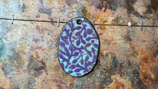 Allegory Gallery Enamel Pendant