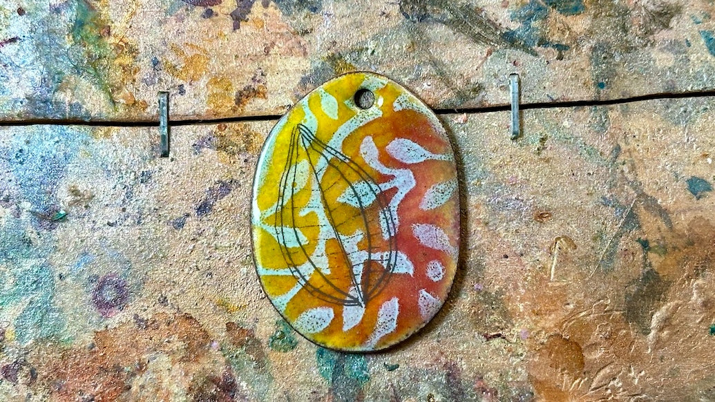 Allegory Gallery Enamel Pendant