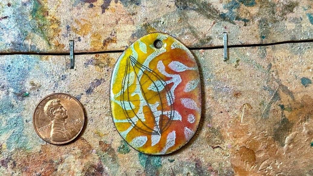 Allegory Gallery Enamel Pendant