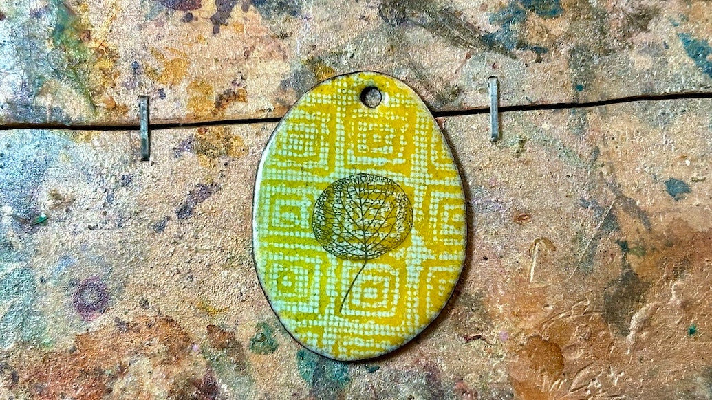 Allegory Gallery Enamel Pendant