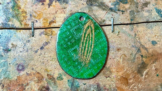 Allegory Gallery Enamel Pendant