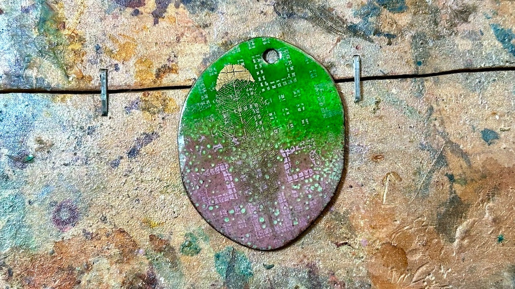 Allegory Gallery Enamel Pendant