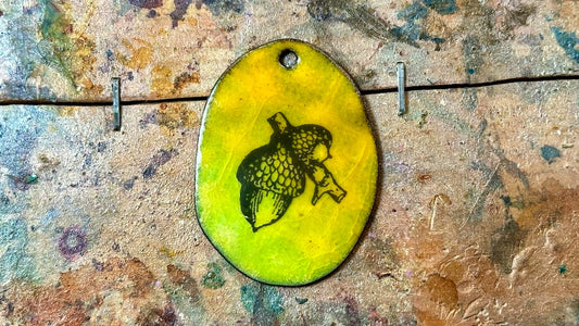 Allegory Gallery Enamel Pendant