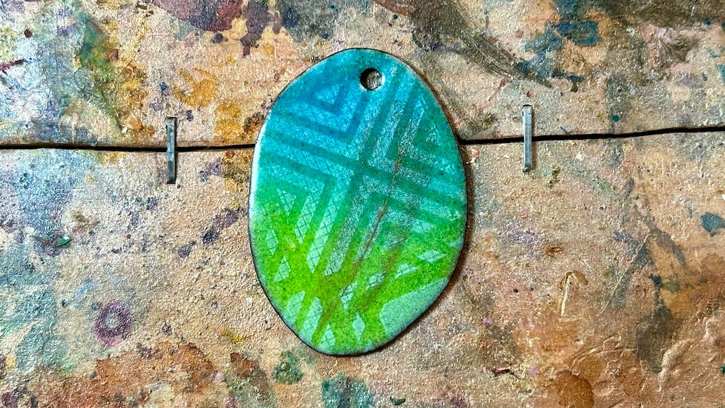 Allegory Gallery Enamel Pendant