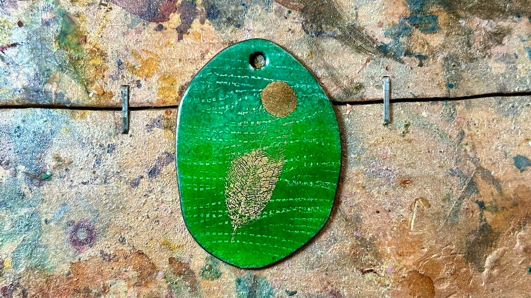 Allegory Gallery Enamel Pendant