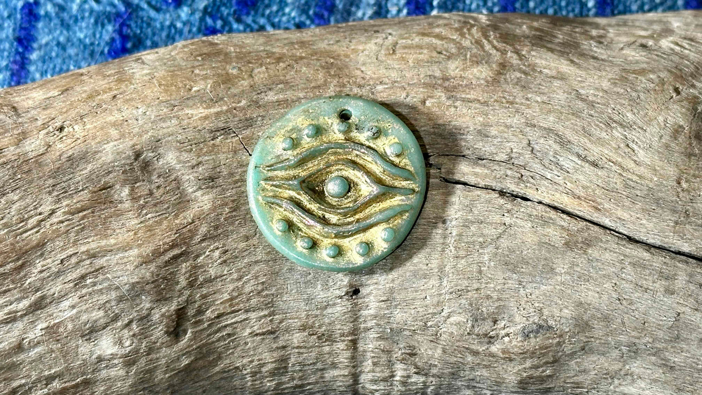 Polymer Clay Pendant by Andrew Thornton