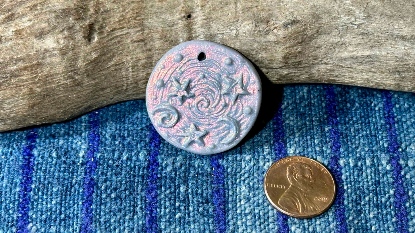 Polymer Clay Pendant by Andrew Thornton