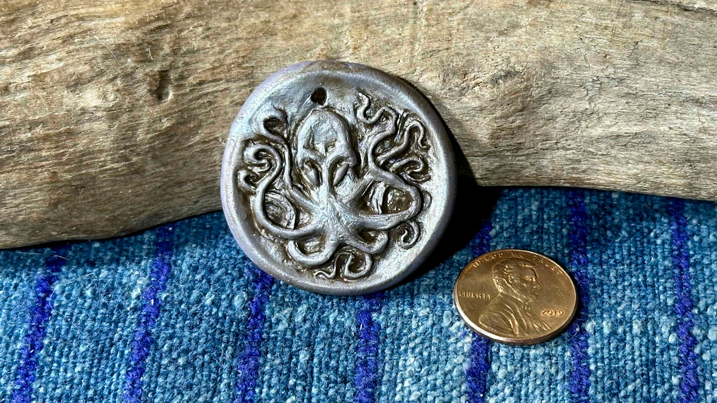 Polymer Clay Pendant by Andrew Thornton