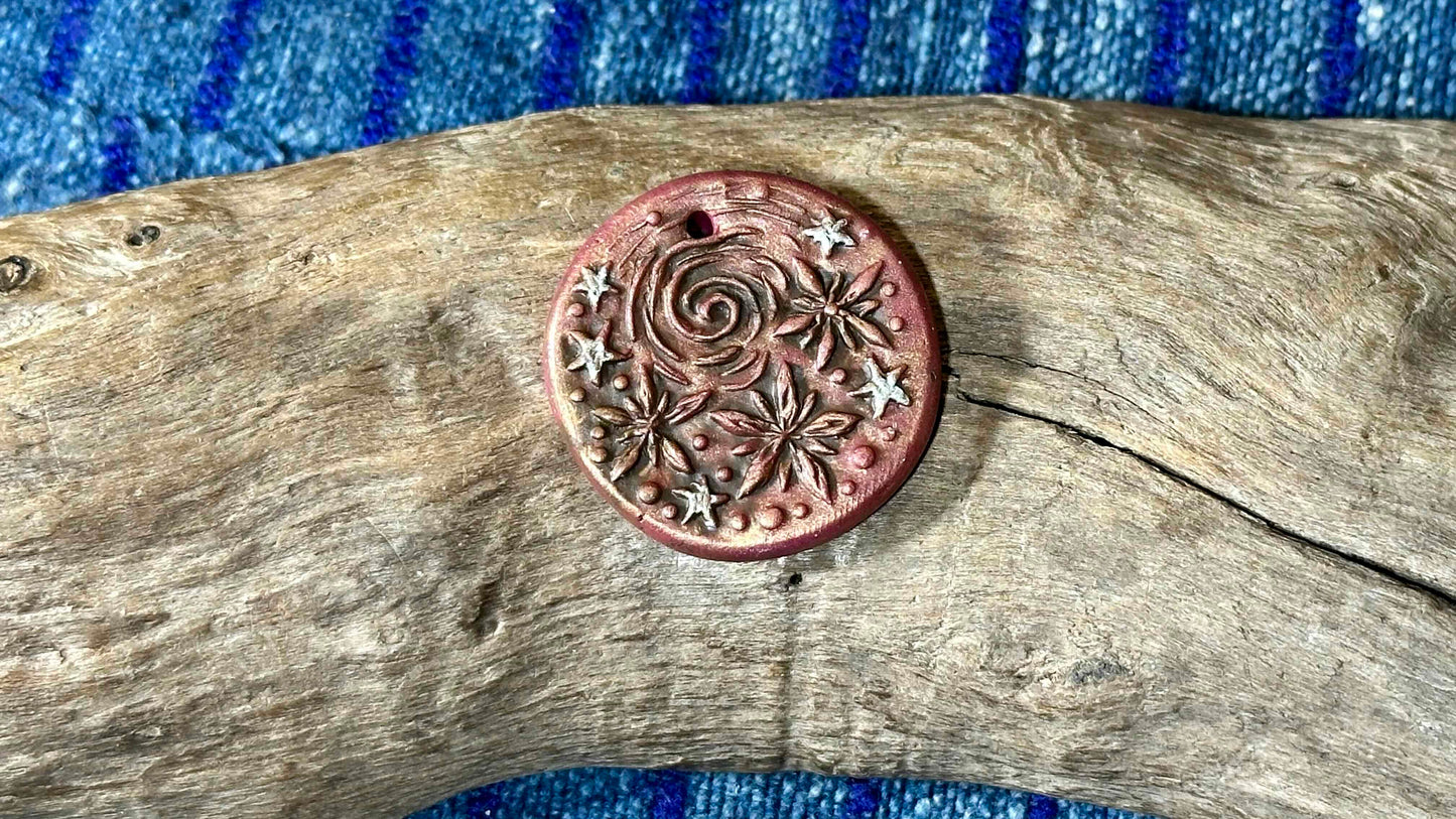 Polymer Clay Pendant by Andrew Thornton