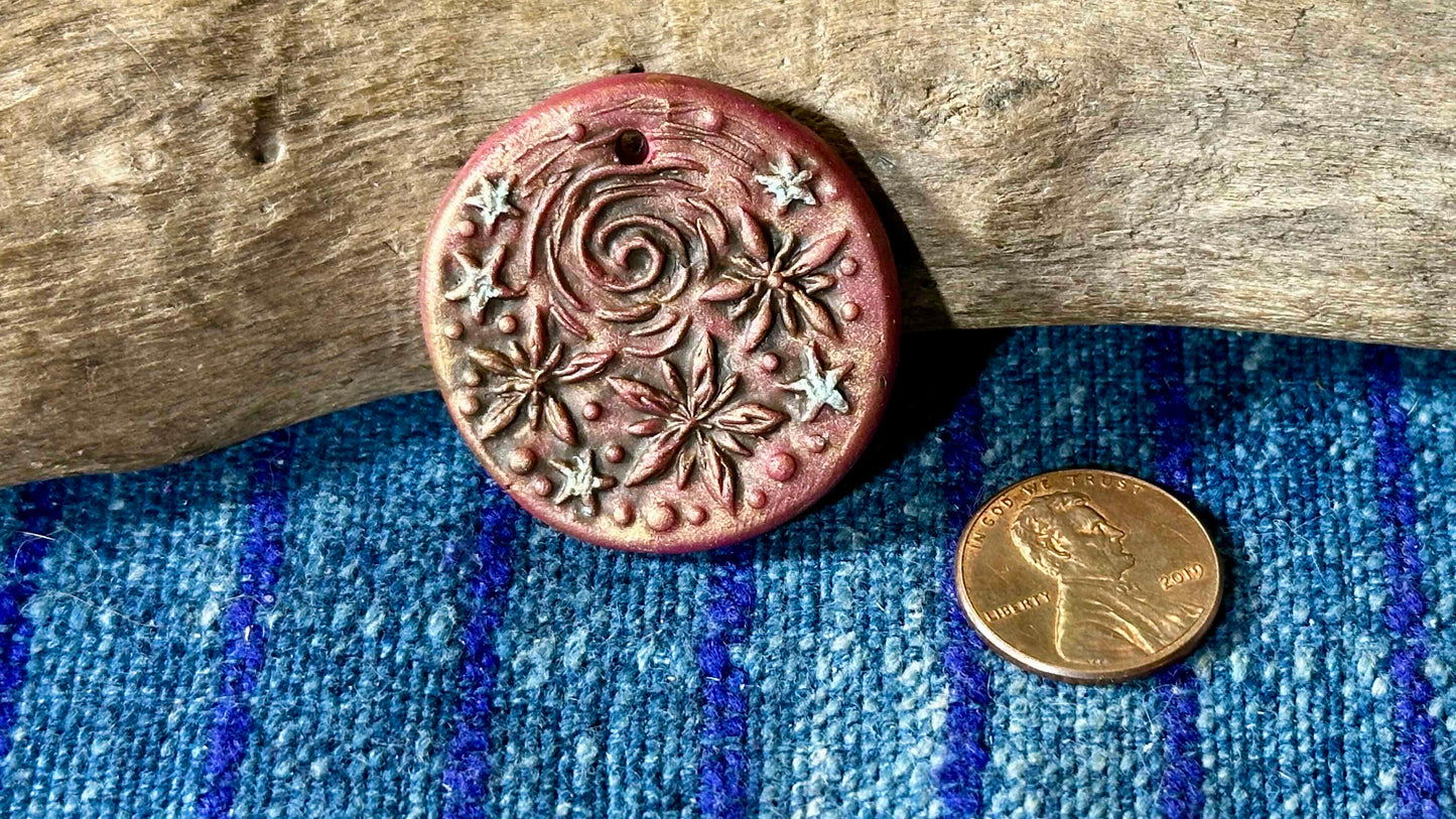 Polymer Clay Pendant by Andrew Thornton