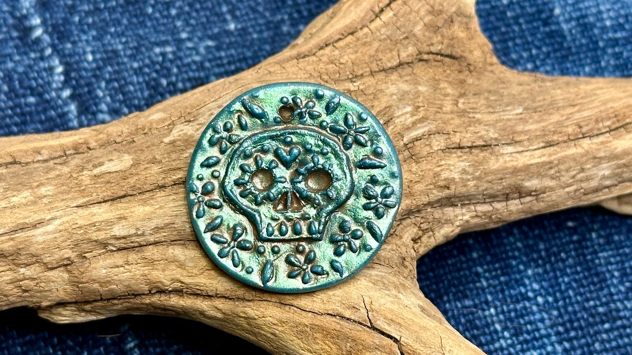 Polymer Clay Pendant by Andrew Thornton