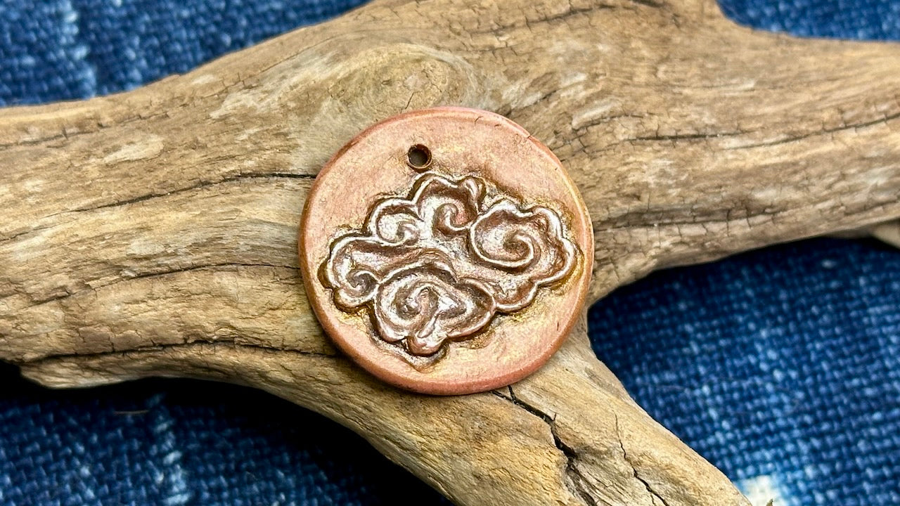 Polymer Clay Pendant by Andrew Thornton