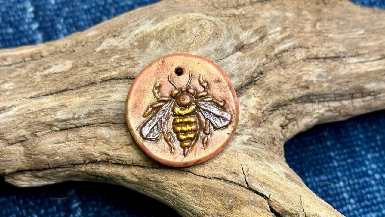 Polymer Clay Pendant by Andrew Thornton