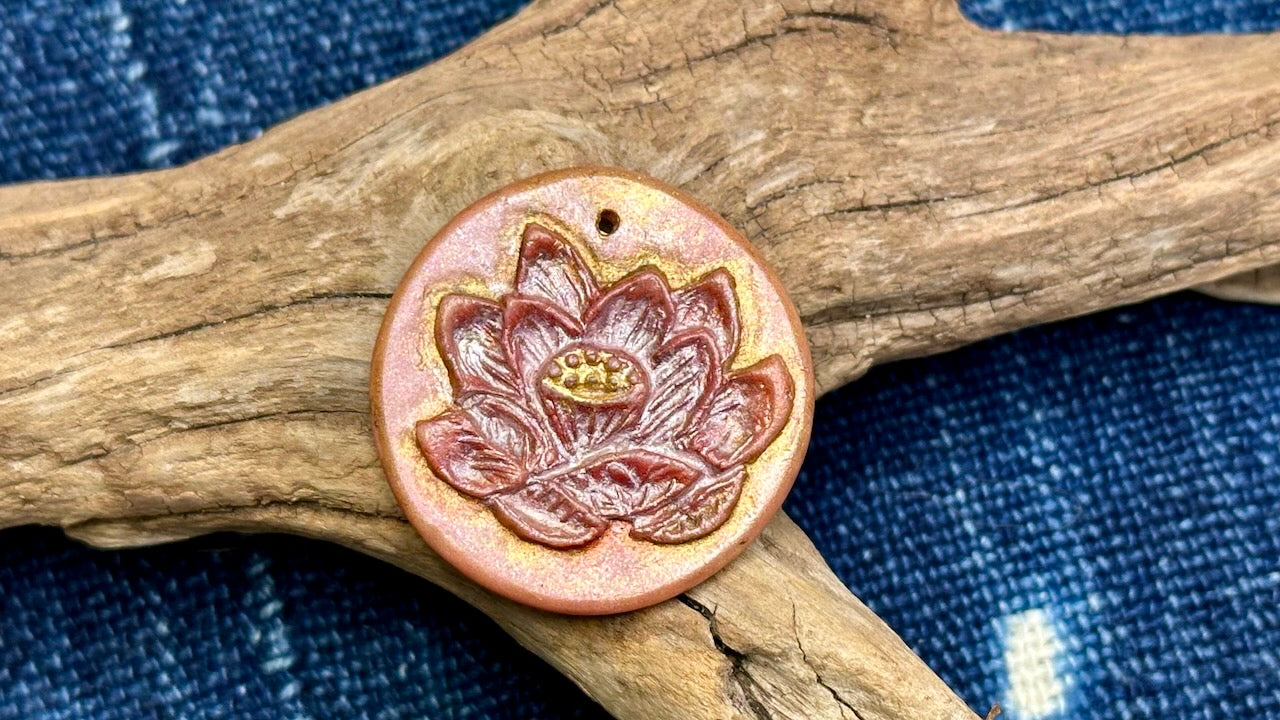 Polymer Clay Pendant by Andrew Thornton