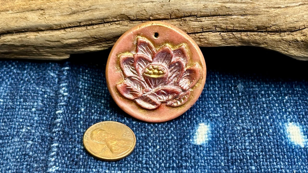 Polymer Clay Pendant by Andrew Thornton