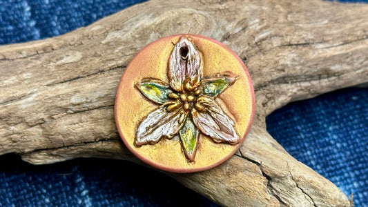 Polymer Clay Pendant by Andrew Thornton