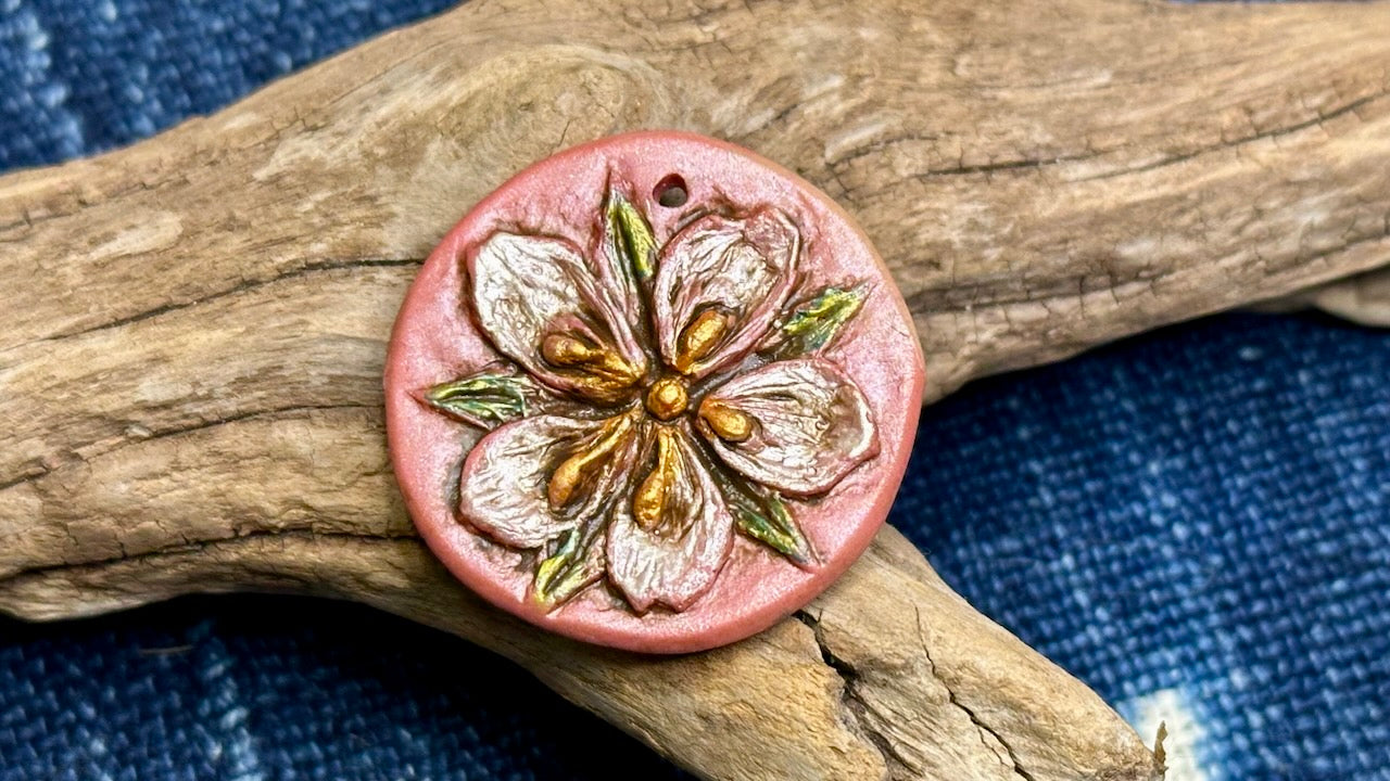 Polymer Clay Pendant by Andrew Thornton