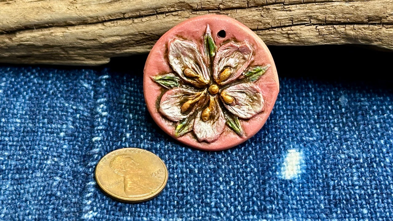 Polymer Clay Pendant by Andrew Thornton