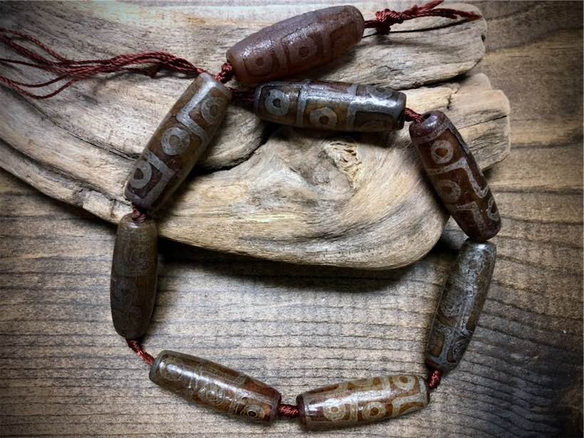 Tibetan on sale agate beads