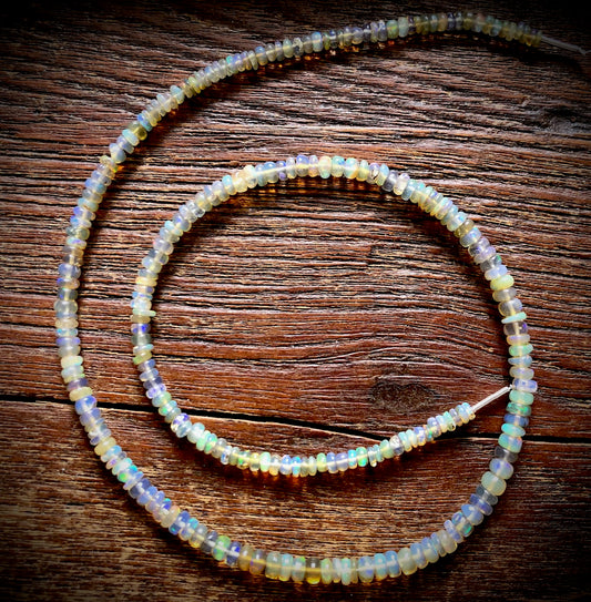 Strand of Graduated Ethiopian Opals