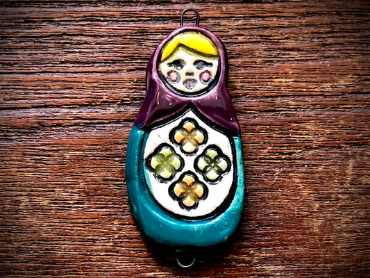 Jenny Davies-Reazor - Ceramic Pendant/Connector