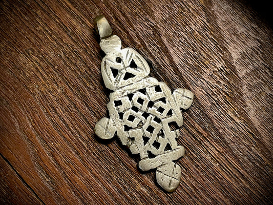 Ethiopian Coptic Cross Pendant