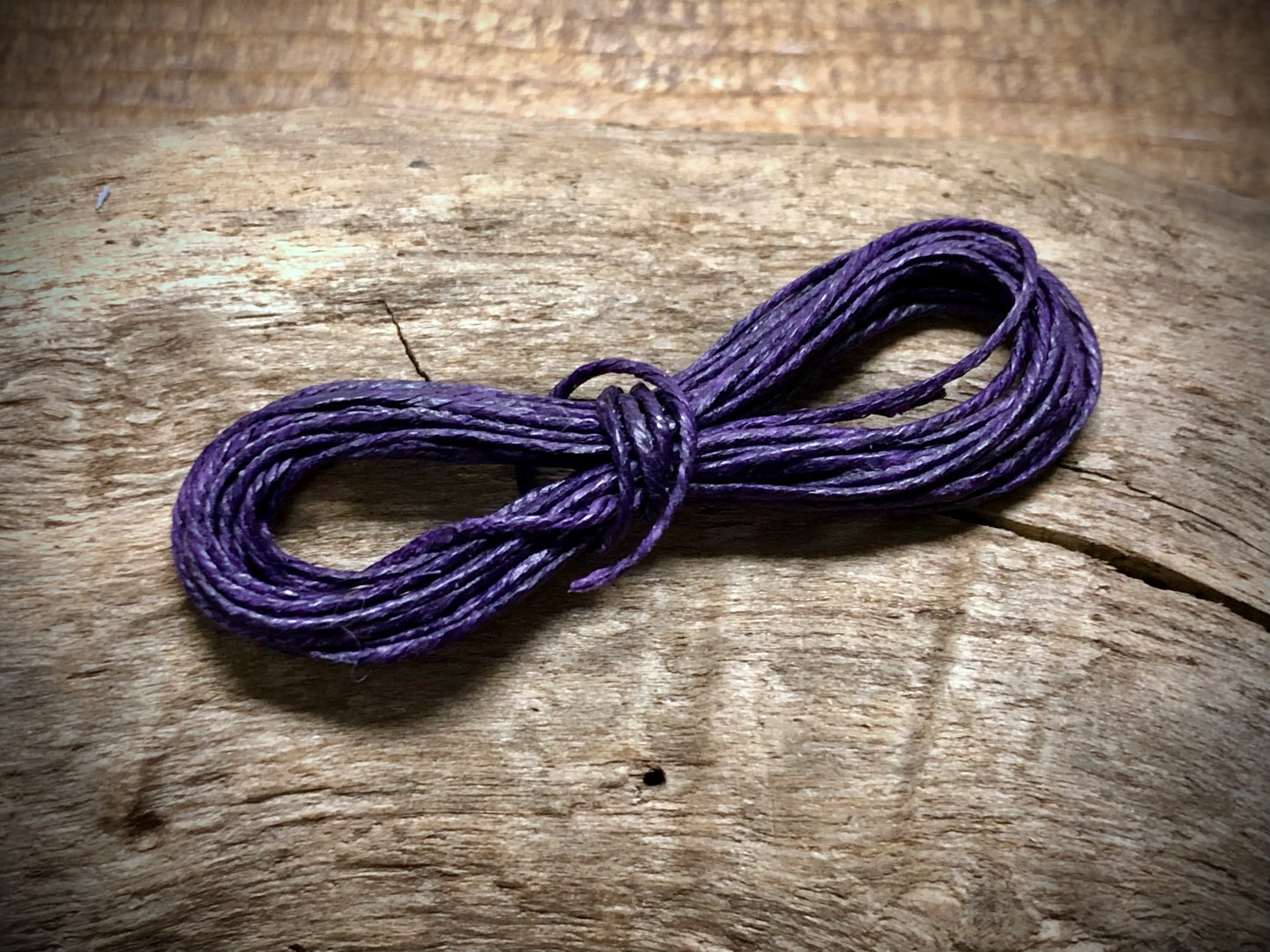 Waxed Irish Linen - Violet